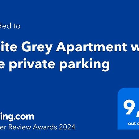 זאגרב Petite Grey Apartment With Free Private Parking מראה חיצוני תמונה