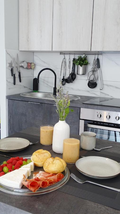זאגרב Petite Grey Apartment With Free Private Parking מראה חיצוני תמונה
