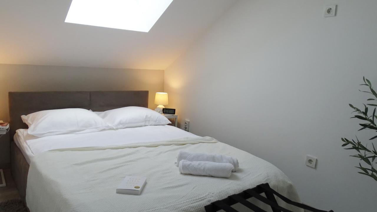 זאגרב Petite Grey Apartment With Free Private Parking מראה חיצוני תמונה